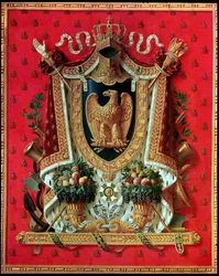 Wappen des Französischen Kaiserreichs, Entwurf für einen Wandteppich, 1808